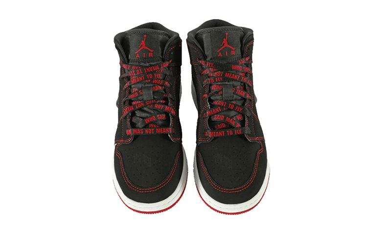 Jordan Air Jordan 1 "Come Fly With Me" GS Black Red — фото 1