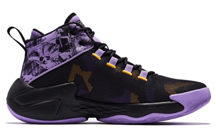 乔丹 Jordan Break Shadow 2 High Black Purple — фото 1