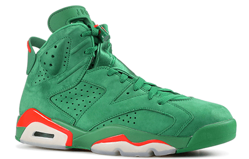 Jordan Air Jordan 6 Retro NRG "Green Suede Gatorade" — фото 2