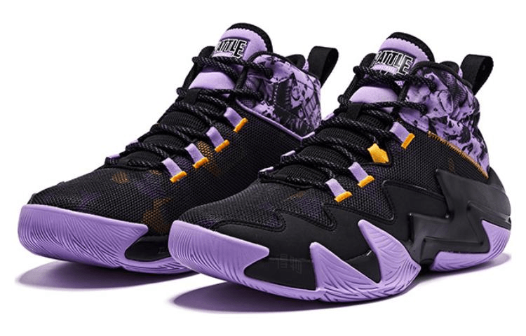 乔丹 Jordan Break Shadow 2 High Black Purple — фото 2