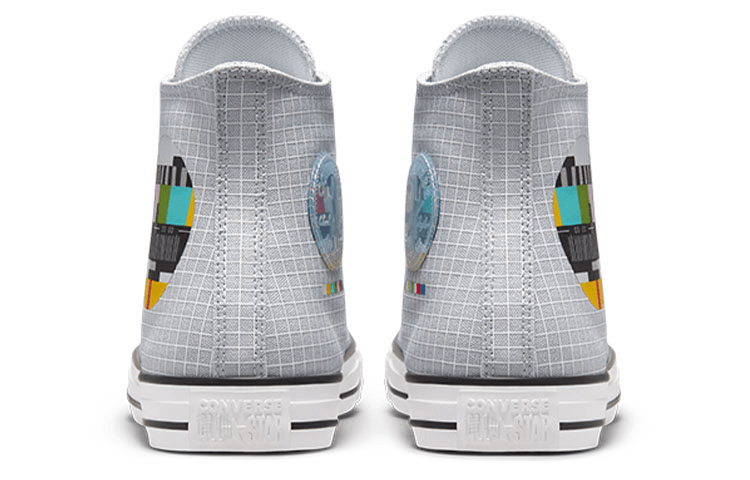 Converse Chuck Taylor All Star High Top Grey White — фото 4