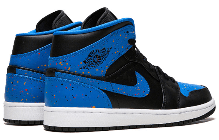 Jordan Air Jordan 1 Mid Royal Blue Speckle — фото 3