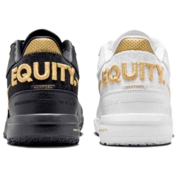Nike LeBron NXXT Gen White Gold — фото 3