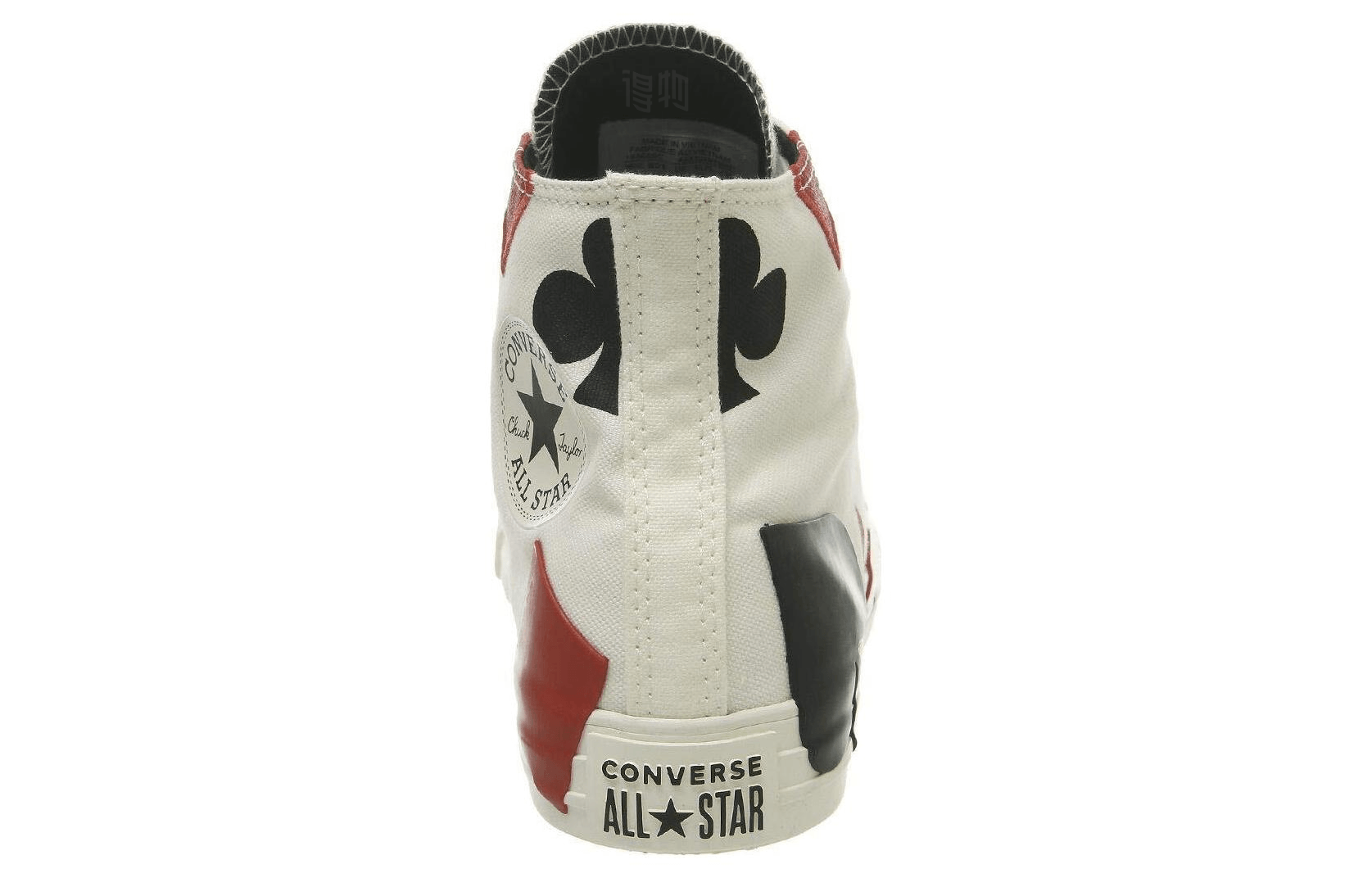 Converse Chuck Taylor All Star High Top White Red — фото 3