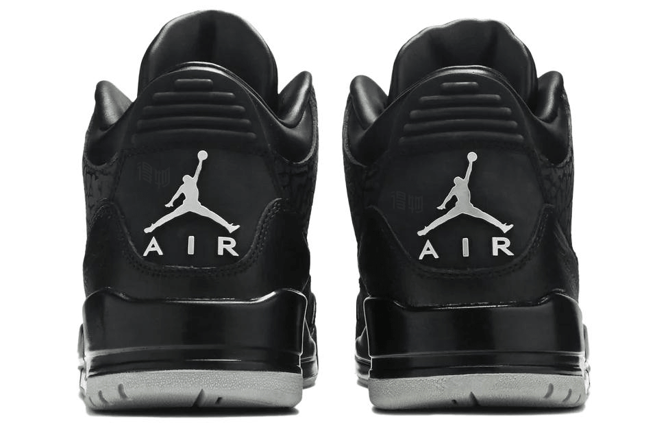 Jordan Air Jordan 3 Retro Black Flip — фото 3