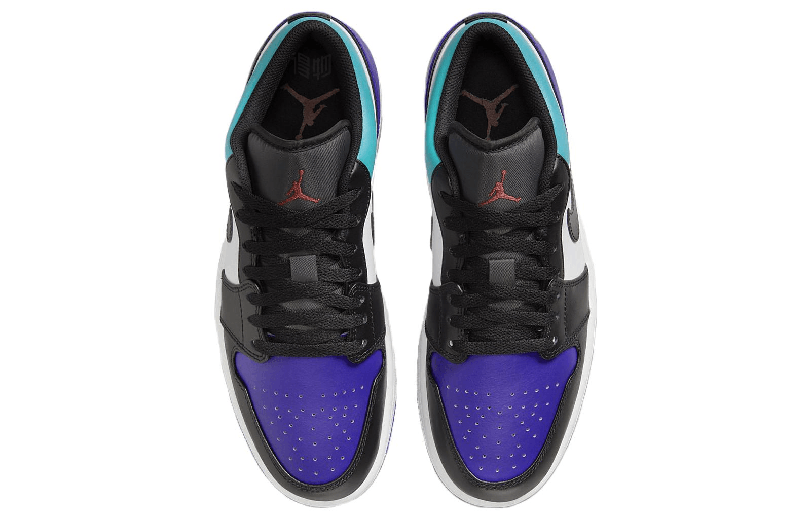 Jordan Air Jordan 1 Low White Black Purple — фото 3