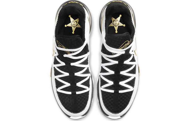 Nike Lebron 17 Low "Metallic Gold" — фото 3