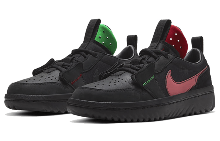 Jordan Ghetto Gastro x Air Jordan 1 Low React Fearless — фото 2
