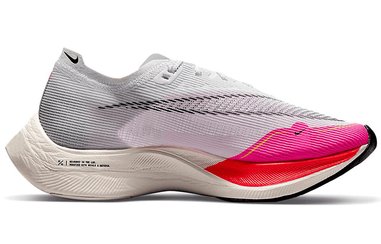 Nike ZoomX VaporFly NEXT% 2 White Pink Women's — фото 1
