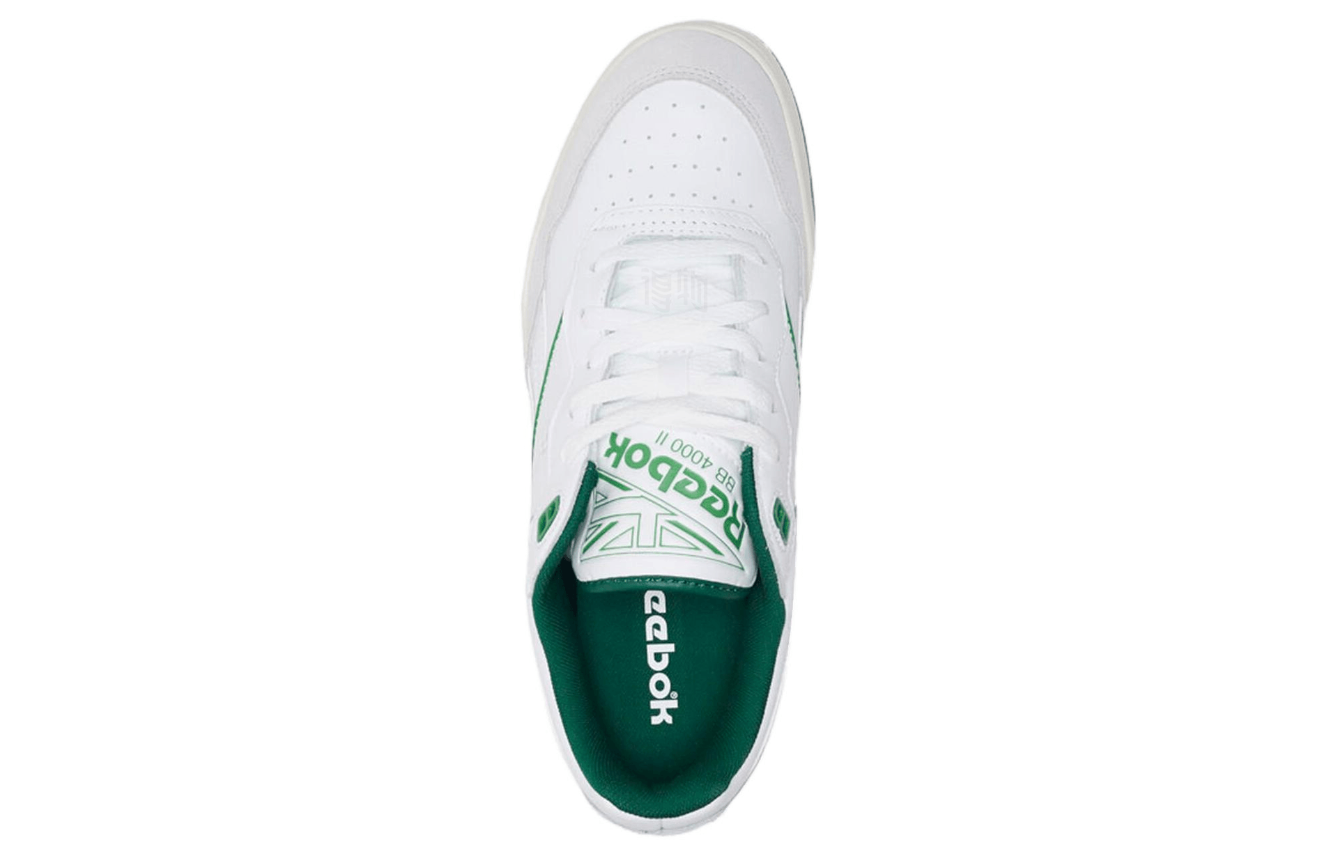 Reebok BB 4000 2 White Green Grey — фото 3