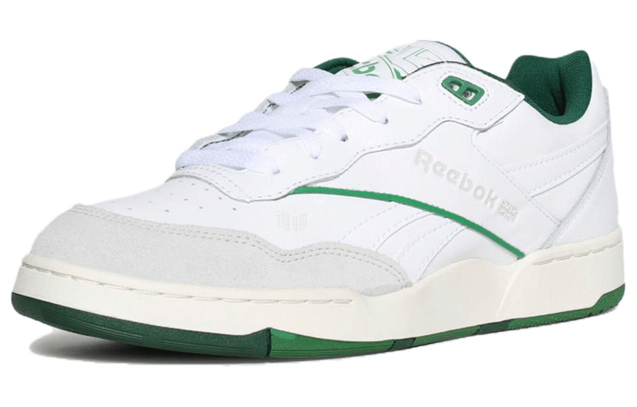 Reebok BB 4000 2 White Green Grey — фото 1