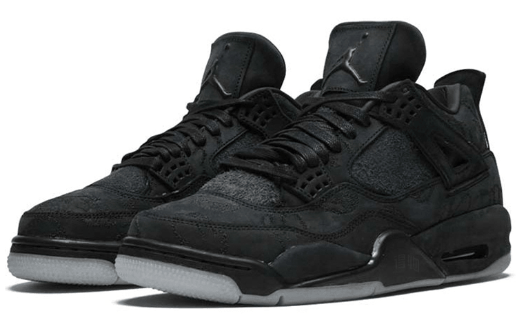 Jordan Air Jordan 4 Kaws Black — фото 3
