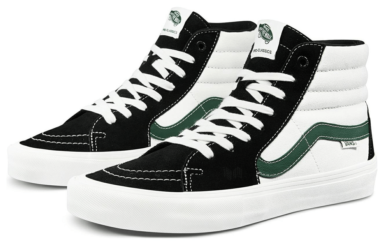 Vans SK8-Hi Black White — фото 1