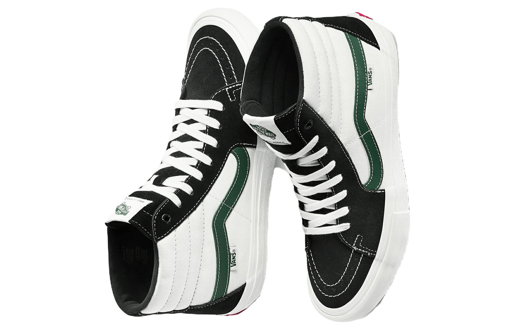 Vans SK8-Hi Black White — фото 3