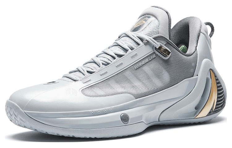 Anta GH4 Low Basketball Shoes Moon Shadow Grey — фото 2
