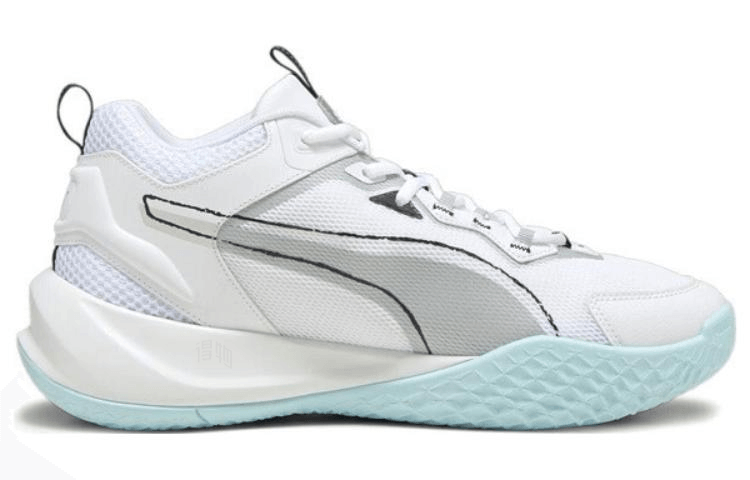 Puma Playmaker White Silver Black — фото 1