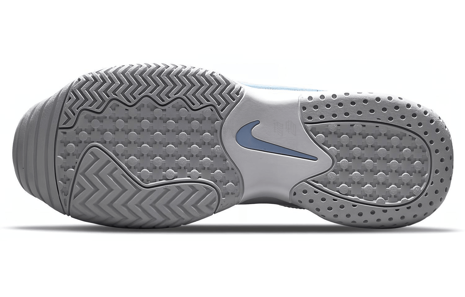 Nike Tennis Shoes Women's White Blue — фото 5