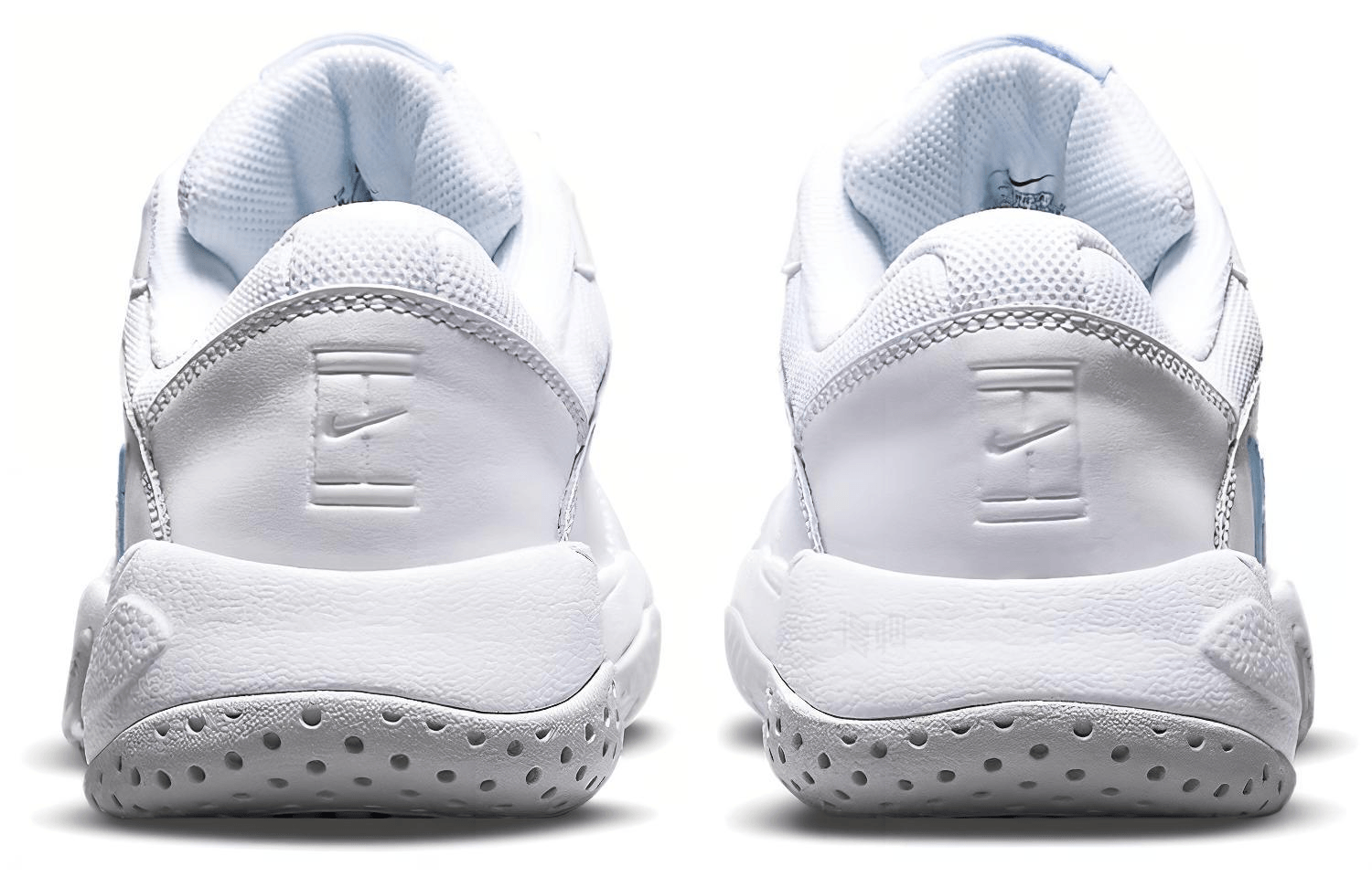 Nike Tennis Shoes Women's White Blue — фото 4