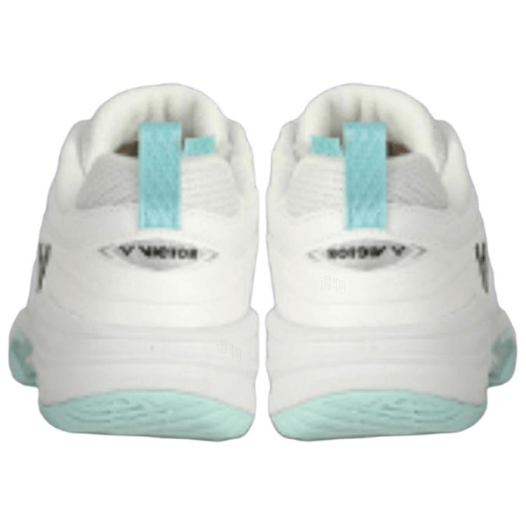 Victor Low-Cut Badminton Shoes White Green — фото 3