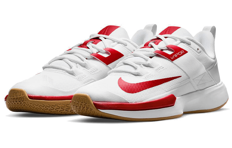 Nike Court Vapor Lite White Red — фото 2