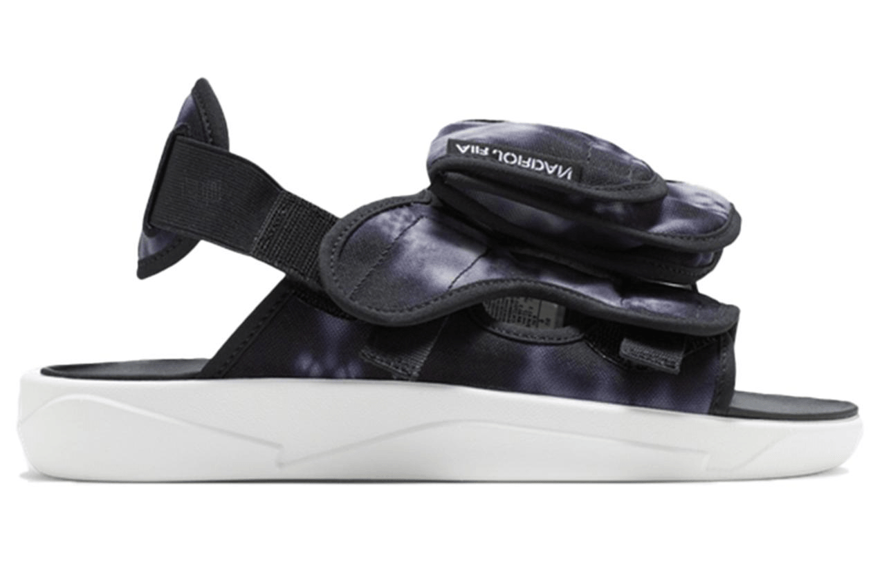 Jordan Air Jordan LS Slide Black White Tie-Dye — фото 1