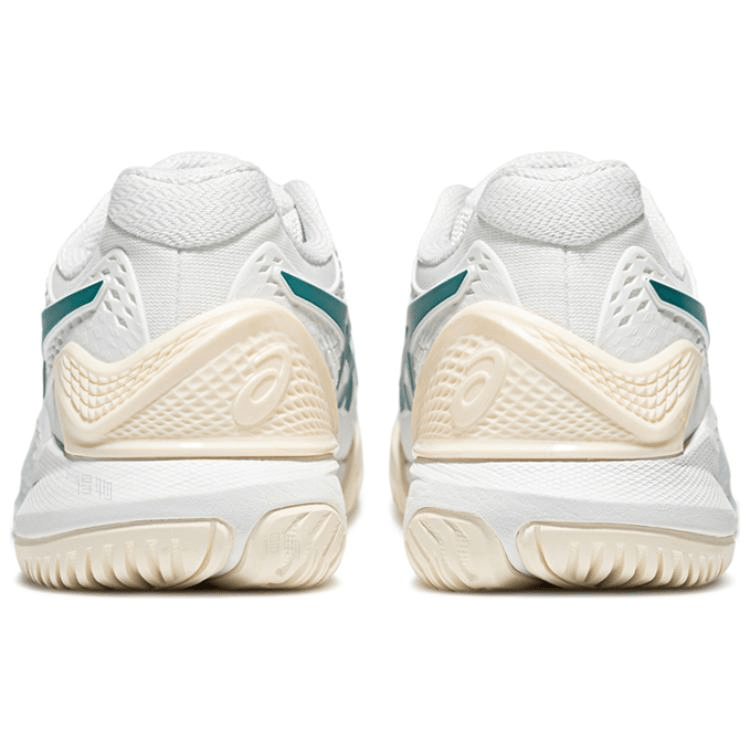 ASICS Gel-Resolution 9 White Green — фото 4