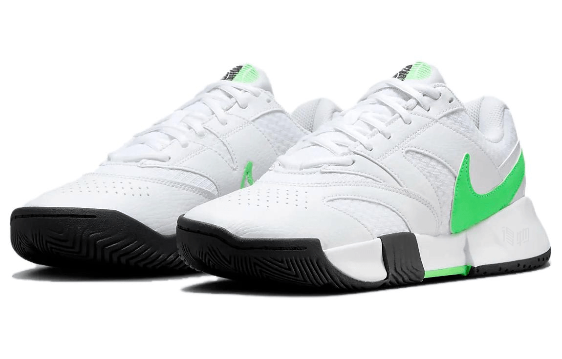 Nike Court Lite 4 White Green — фото 2
