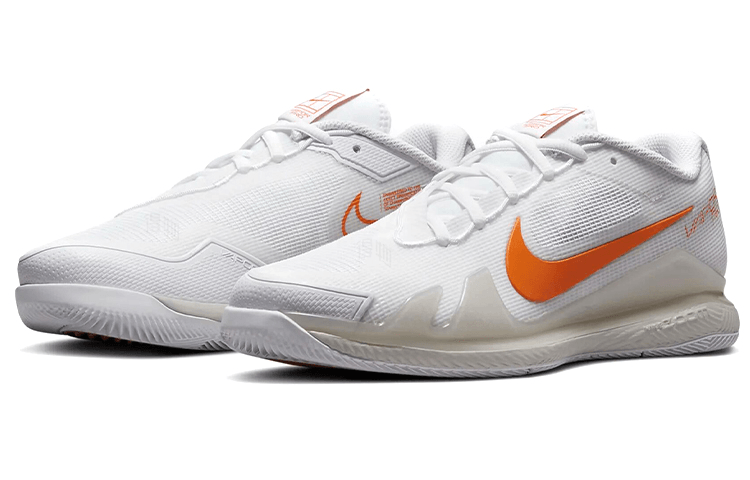 Nike Zoom Vapor Pro HC White Orange — фото 2