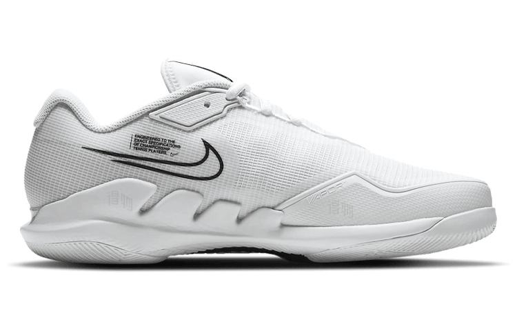 Nike Court Air Zoom Vapor Pro Low White Black — фото 1