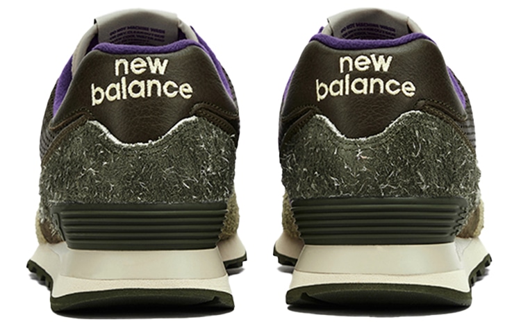 New Balance Sneakersnstuff x New Balance 574 Olive Green — фото 5