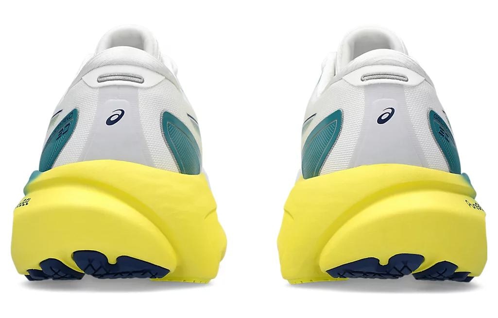ASICS Gel-Kayano 30 White Yellow — фото 4