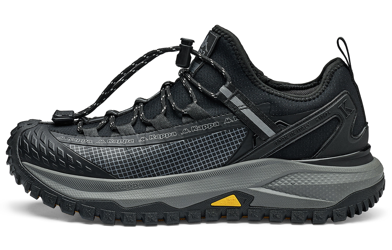 Kappa/卡帕 Kappa Running Shoes Black Grey