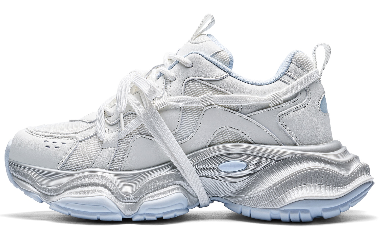 Kappa/卡帕 Kappa Classic White Ice Blue