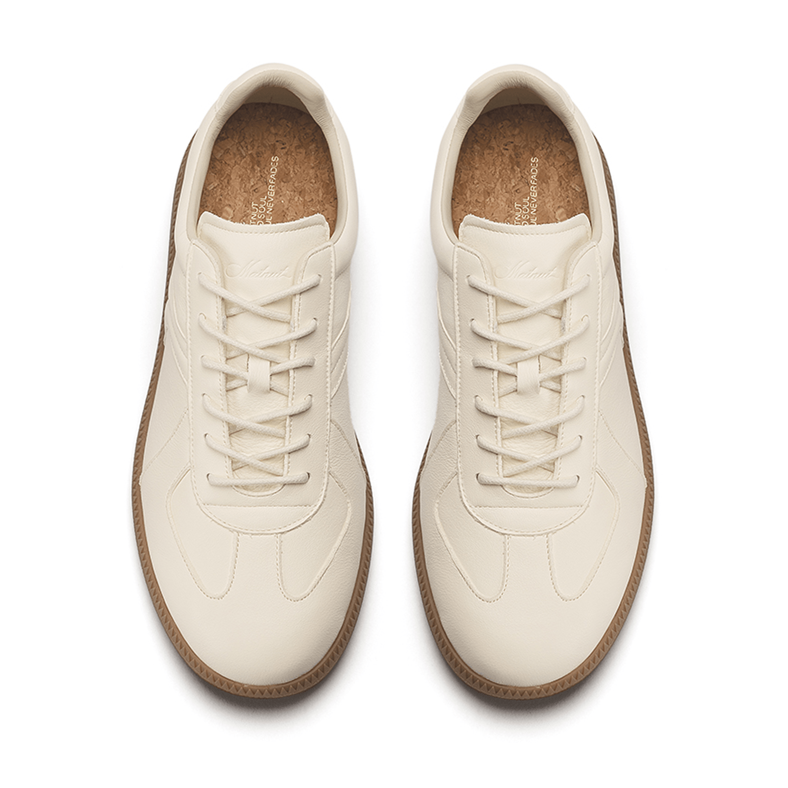 Matnut Vintage Casual Leather Shoes White — фото 3