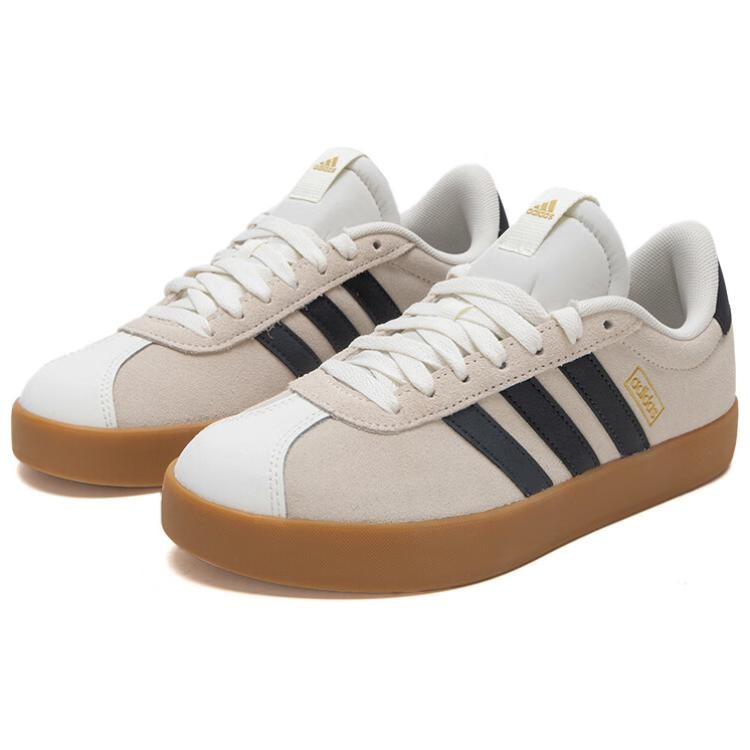 Adidas VL Court 3.0 White Brown — фото 2