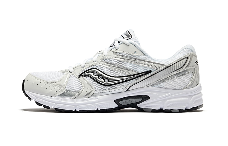 Saucony White Silver