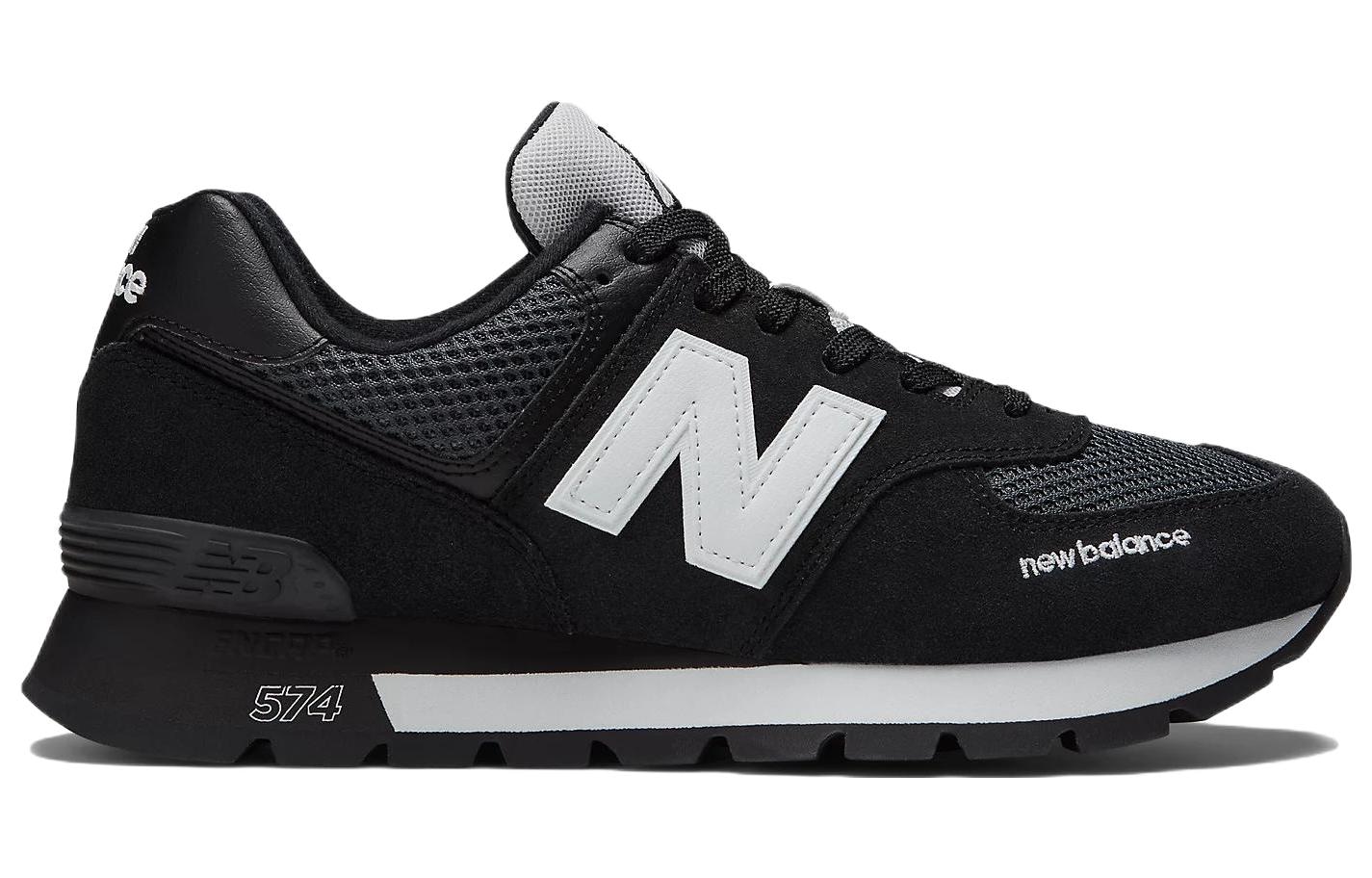 New Balance 574 Black White — фото 1