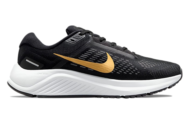 Nike Zoom Structure 24 Black Gold — фото 1