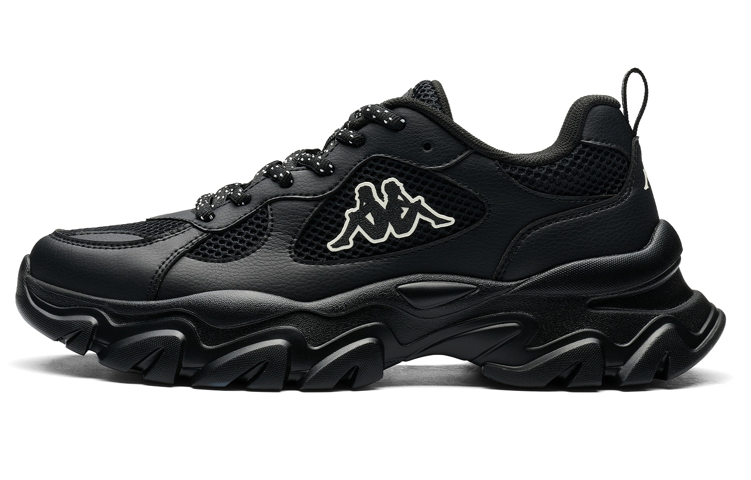 Kappa/卡帕 Kappa Retro Dad Shoes Black
