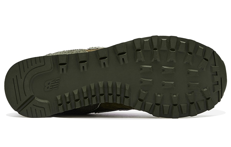 New Balance Sneakersnstuff x New Balance 574 Olive Green — фото 6