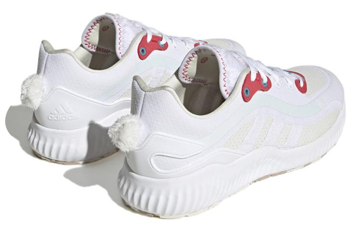 Adidas Jelly Bounce White Red — фото 2