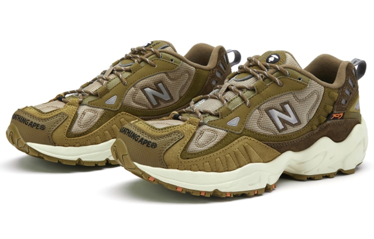 New Balance Aape x New Balance 703 Olive — фото 2