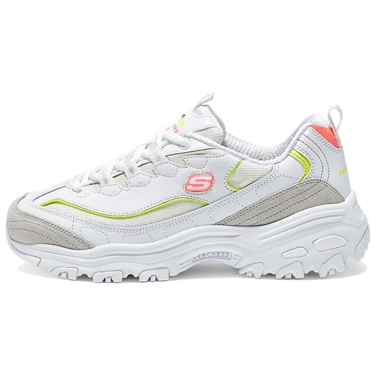 Skechers DLITES White Yellow