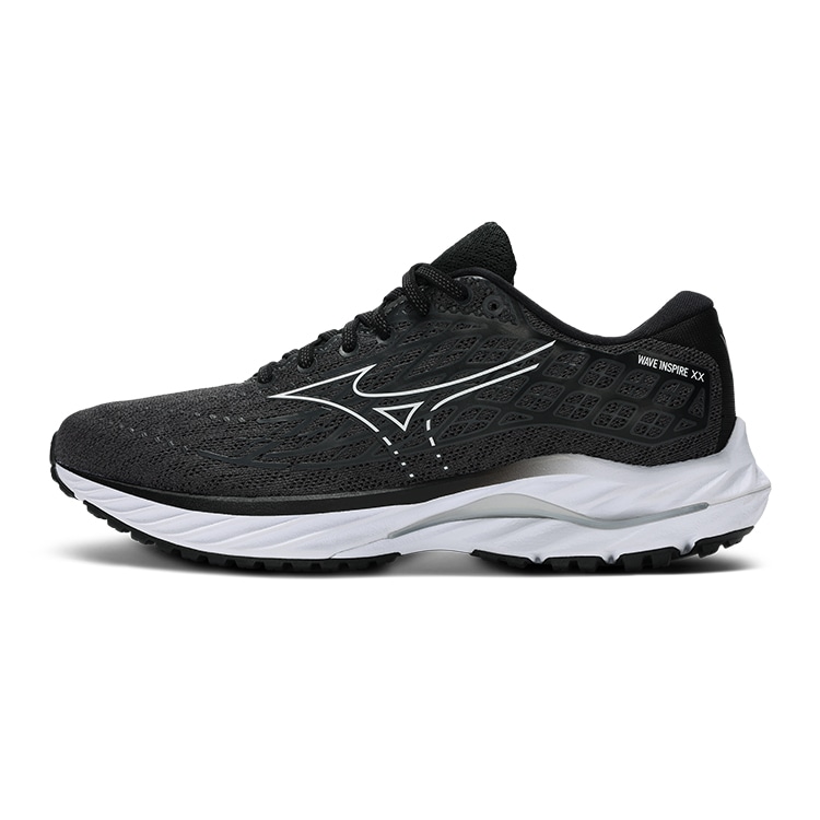 Mizuno Wave Inspire 20 Black White
