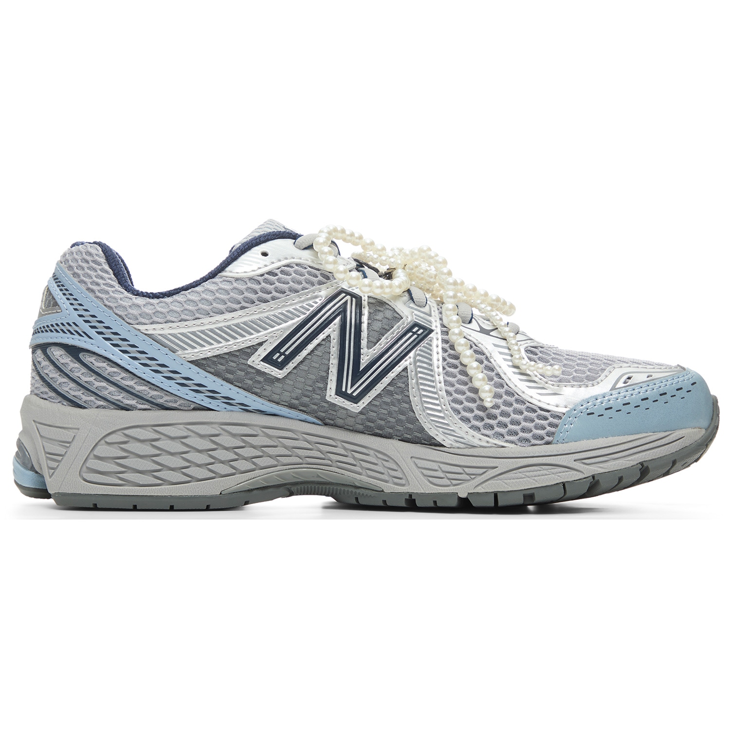 New Balance 860 v2 Silver Grey Blue — фото 8