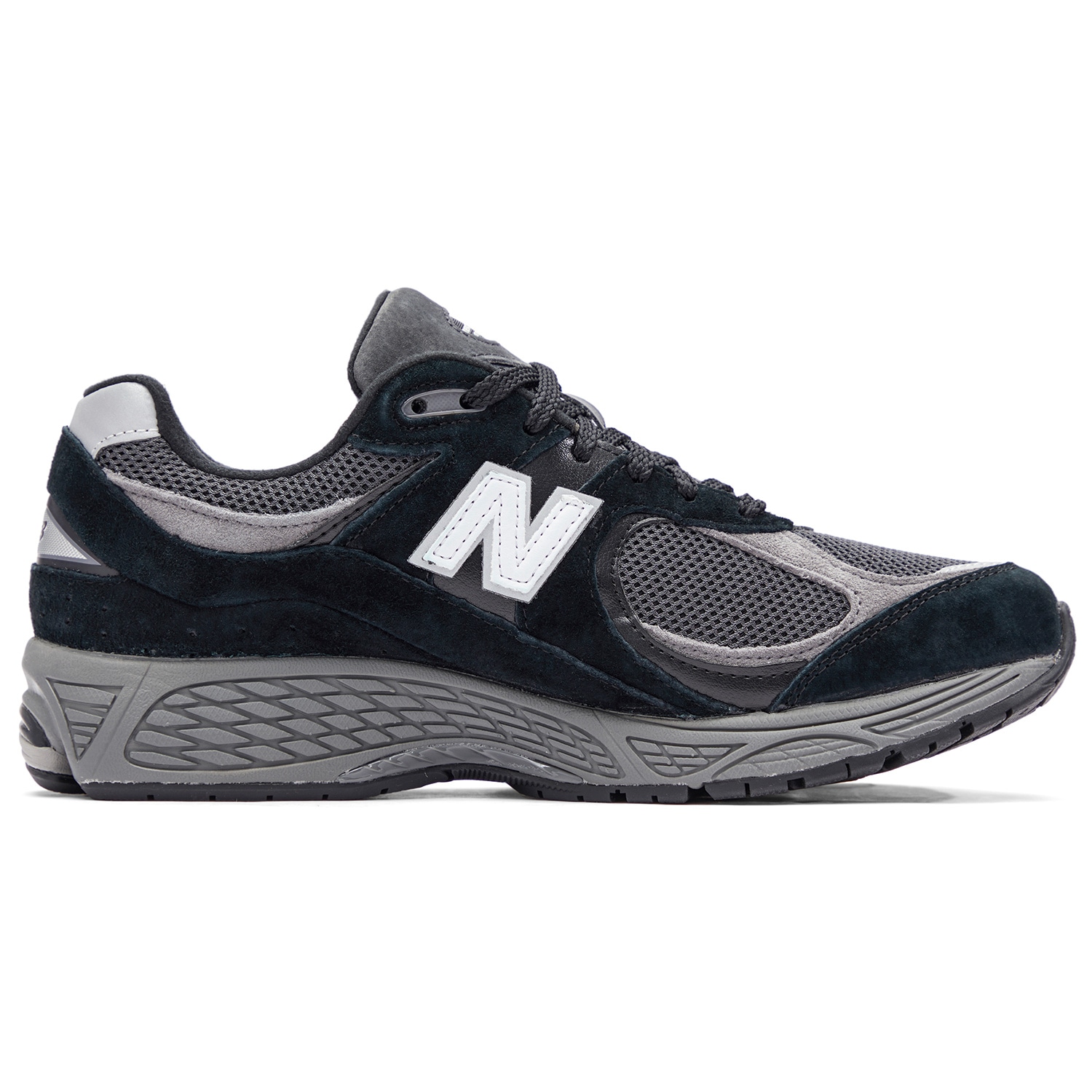 New Balance 2002R Black Grey — фото 1