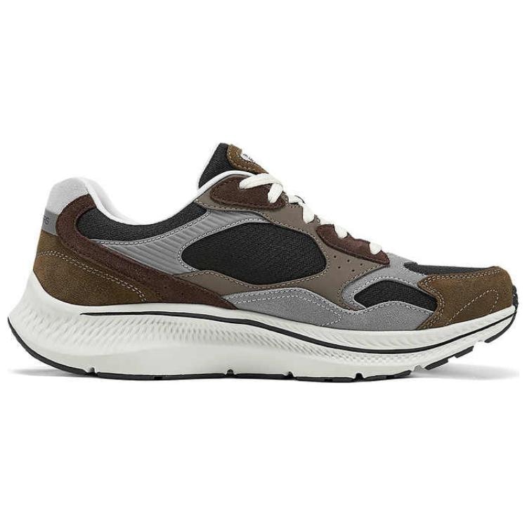 Skechers Go Run Consistent 2.0 Retro Runner V1 Brown Black — фото 1