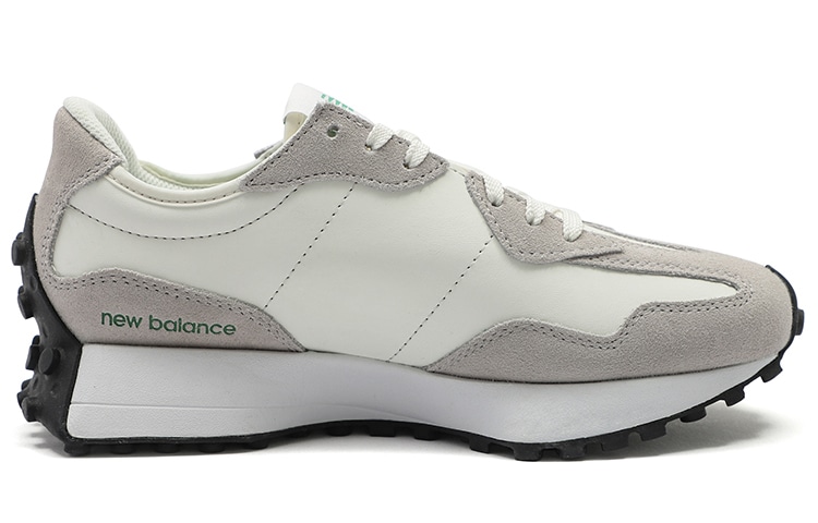 New Balance 327 White Grey Green — фото 1