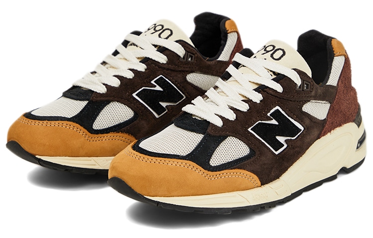 New Balance 990 V2 Brown — фото 2