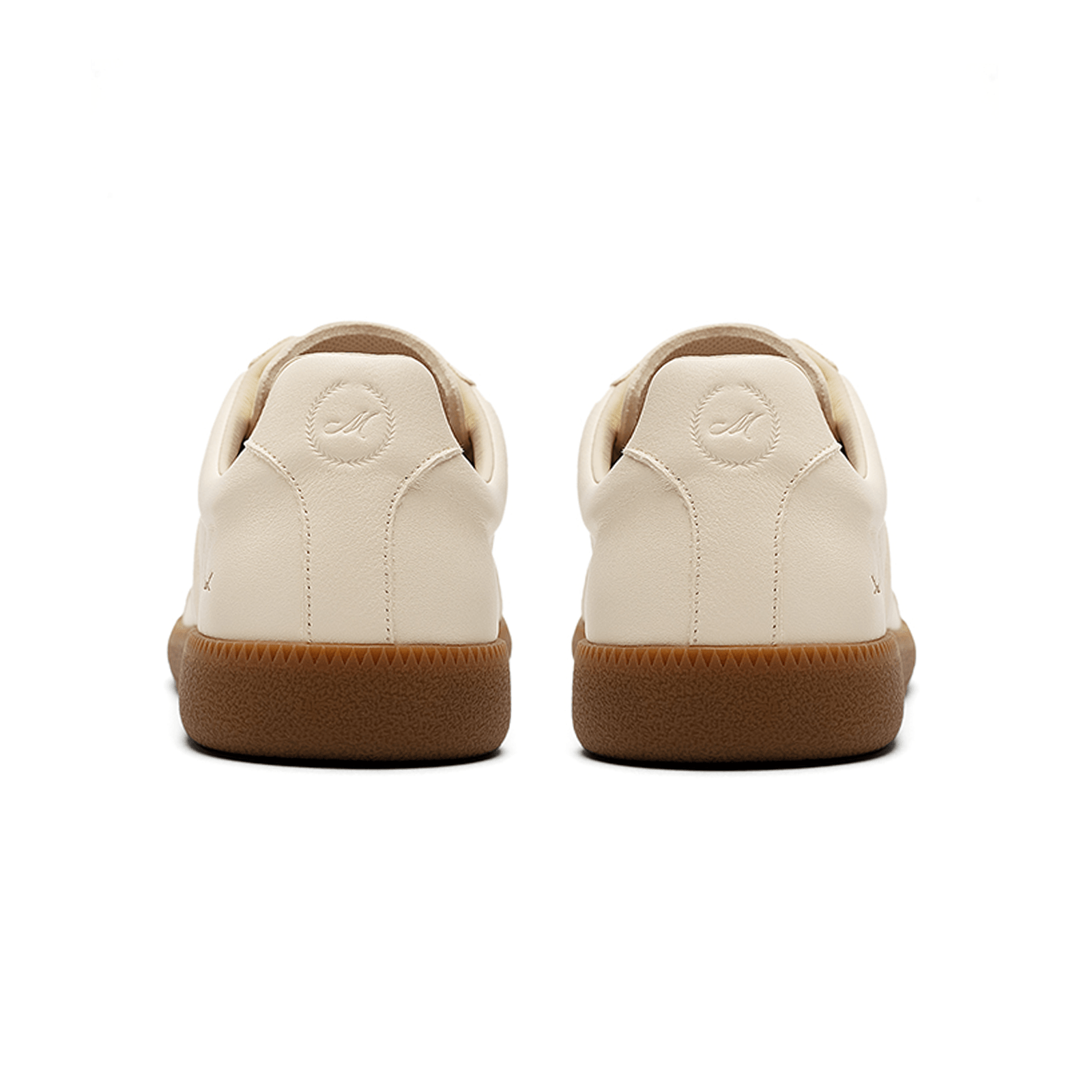 Matnut Vintage Casual Leather Shoes White — фото 4